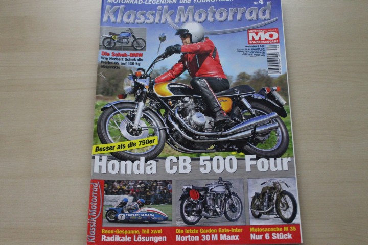 Deckblatt MO Klassik Motorrad (04/2008)